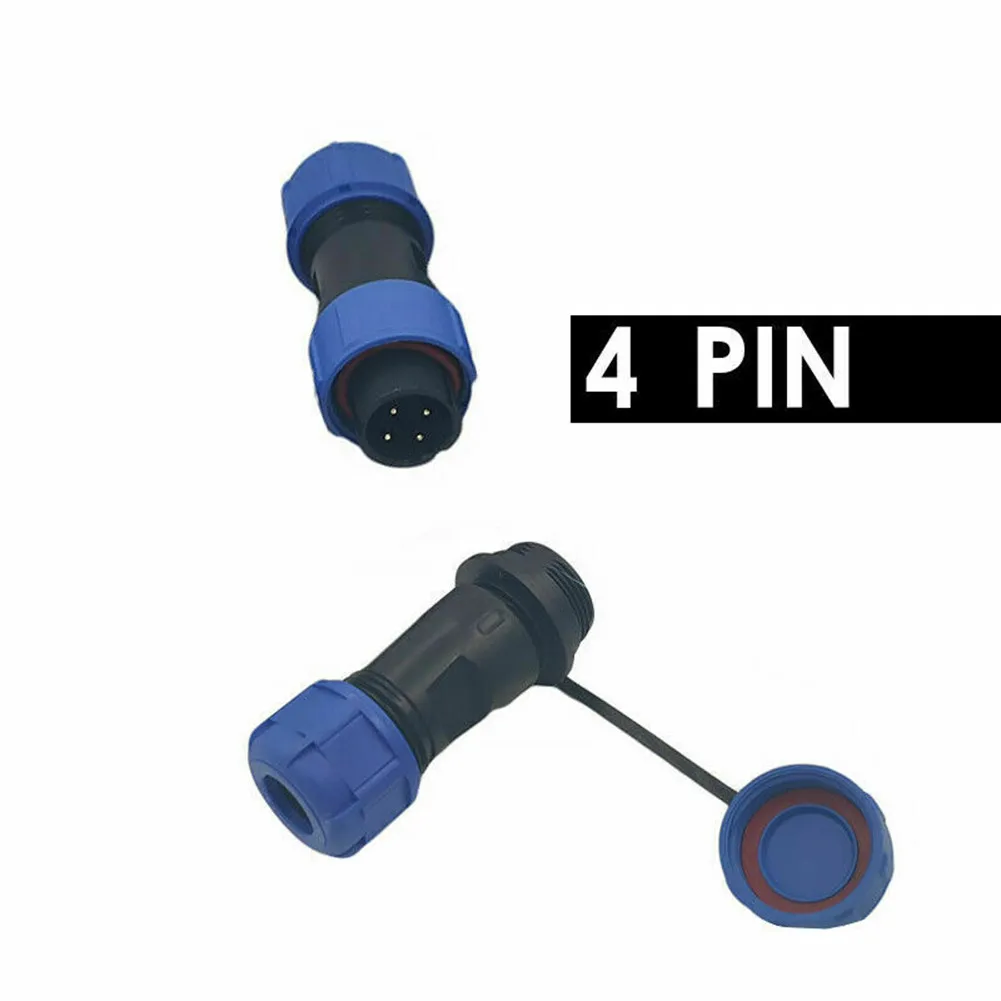 Threaded Connection Waterproof Connector Plug And Socket Replacement SP17 2-5Pin