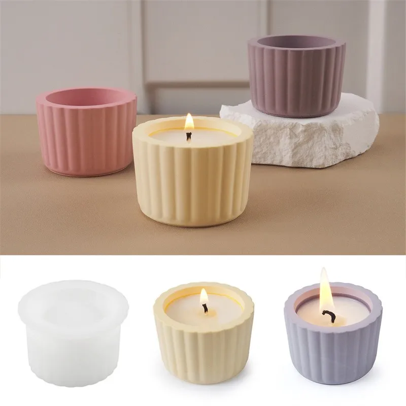 Es Jars Gypsum Concrete Resin Mould Home Decor Gift