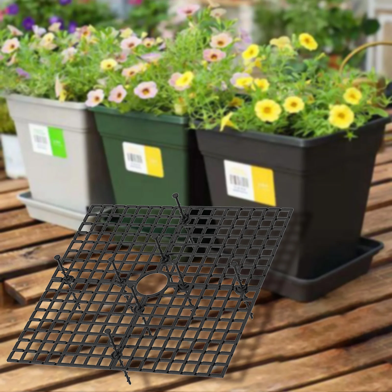 Многоразовый горшок для растений сетка защиты почвы многоразовый почва |