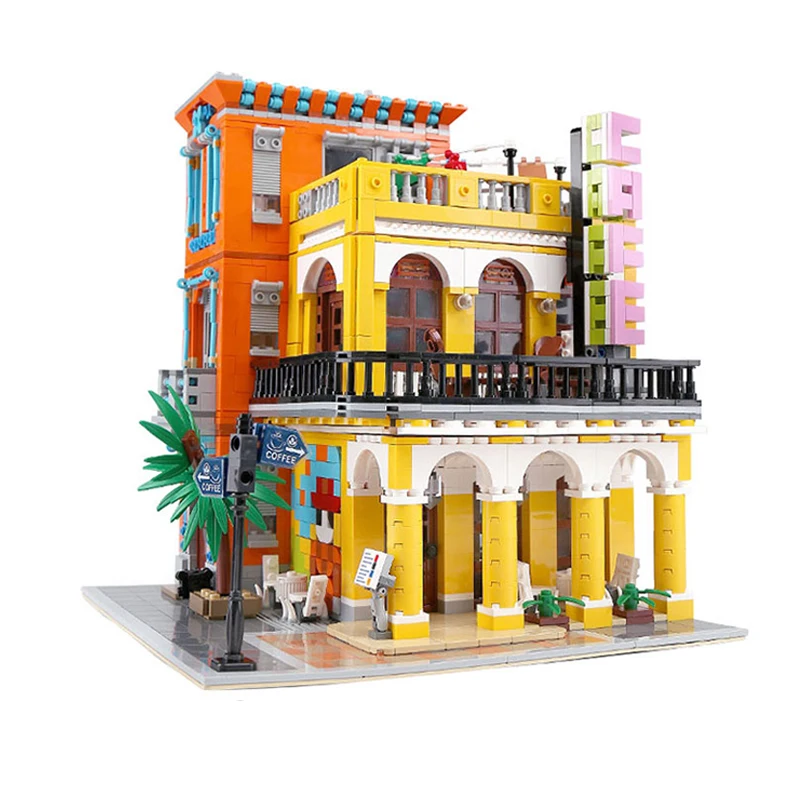 

3158 + шт./набор, Детский конструктор «кафе»