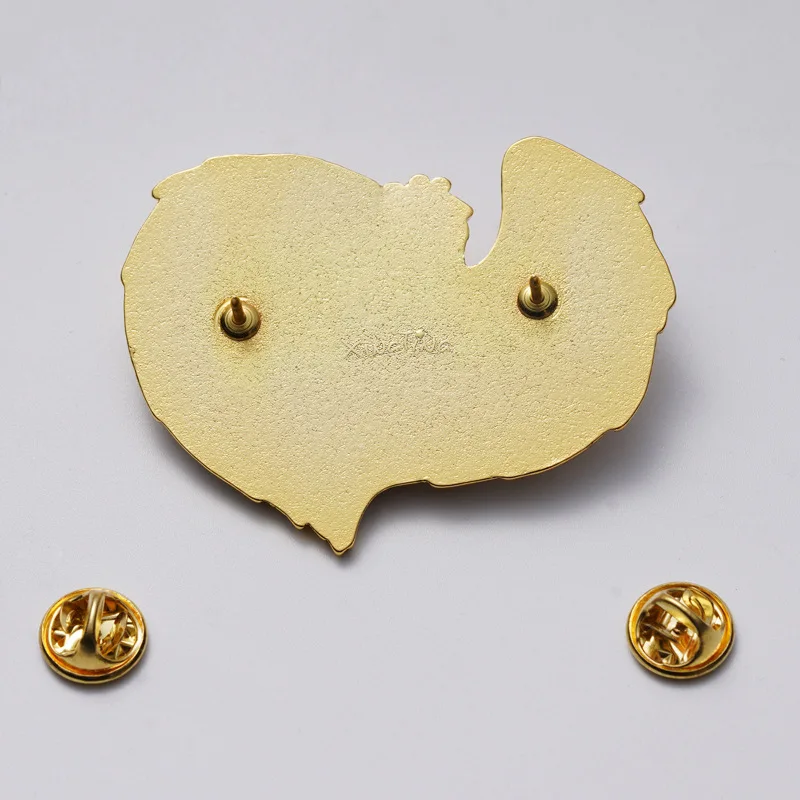 1 шт. эмалированная брошь в виде карты аниме |