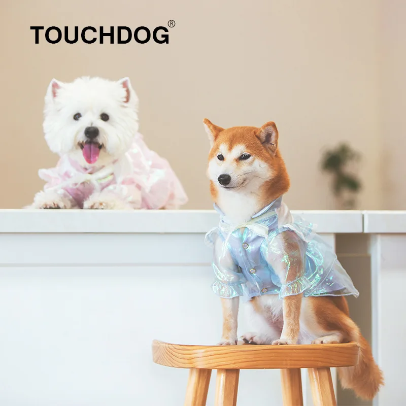 

Pet Clothes Mermaid Ji Chiffon Jumpsuit Group Teddy West Highland New Dog Clothes