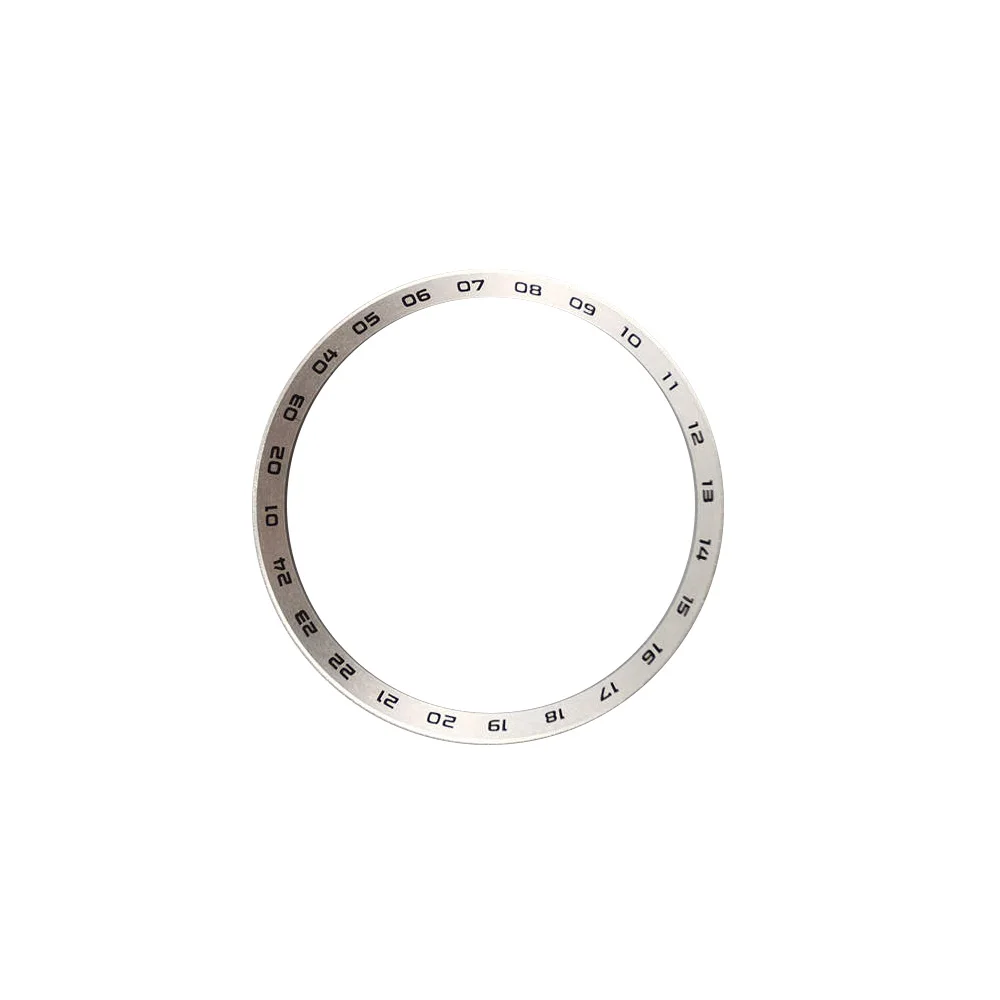 Mod 30.5mm Watch Accessories SKX007 Chapter Ring 24 Hours Index Fit For SKX007 NH35 NH36 Movement Diving Watch