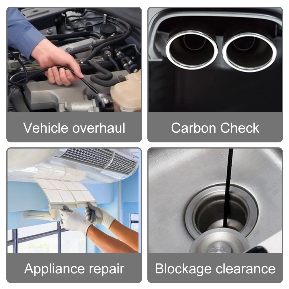 Цифровой Эндоскоп для обследования канализационных труб IP67 HD IPS экран 4 3 дюйма