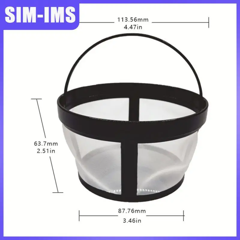 

Useful Filter Screen Hand Brewed Coffee Filter Funnel Household Reusable Basket Coffee Tools Portable Handle Hand Filter Mesh