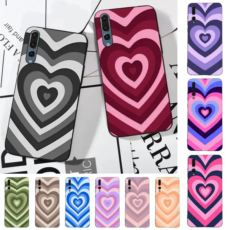 

Love Heart Phone Case for Huawei P30 40 20 10 8 9 lite pro plus Psmart2019