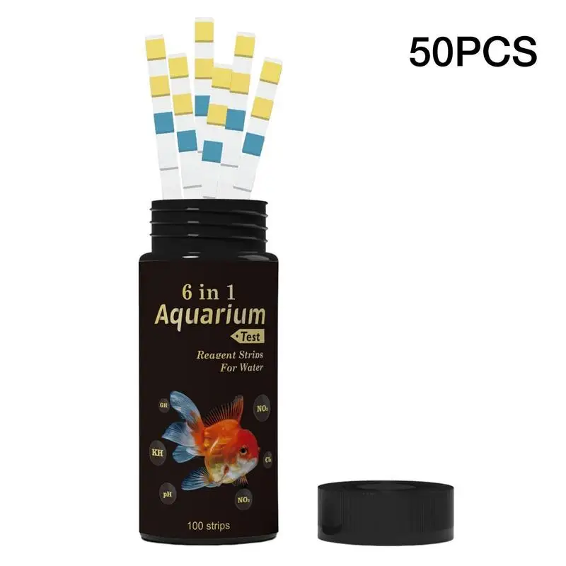 

6 In 1 Fast & Accurate Water Quality Testing Strips Well And Tap Water Test For Hardness Lead PH Iron Copper Chlorine