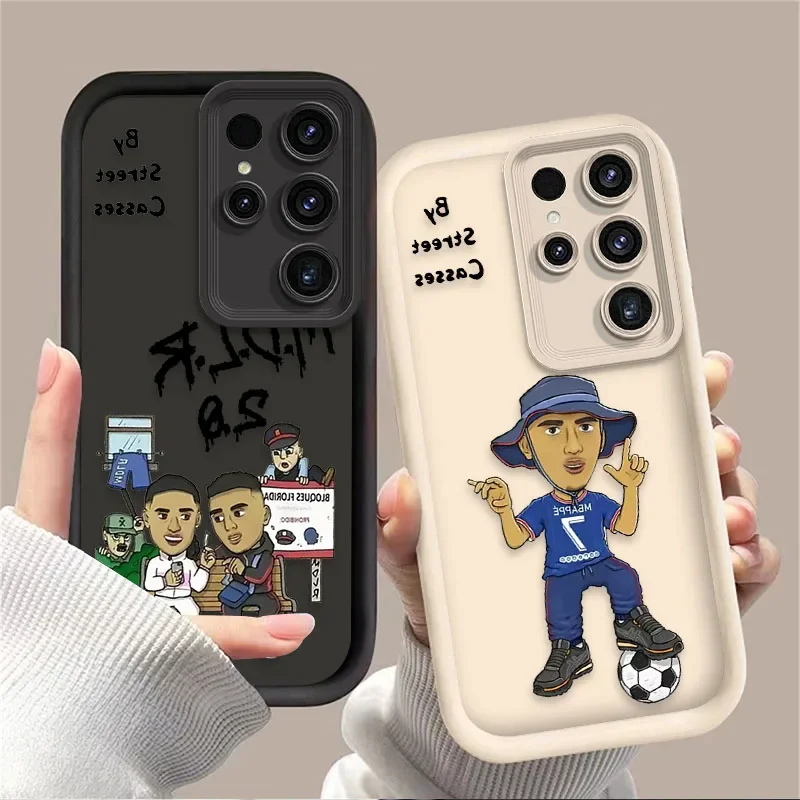 Фото Чехол M-Morad MDLR Rapper для Samsung Galaxy S23 S24 S25 Ultra S22 S21 Plus FE A36 A56 A26 A16 A06 A15 A25 A35 A55 5G Soft Cover №2