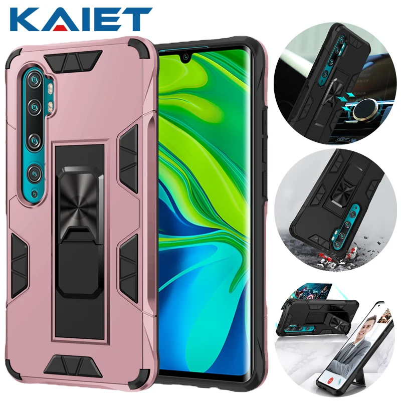 

KAIET Shockproof Phone Case For XiaoMi 9T 9Tpro 10pro CC9Pro Car Holder Armor Protective Cover For XiaoMi Note10 10pro 10Lite