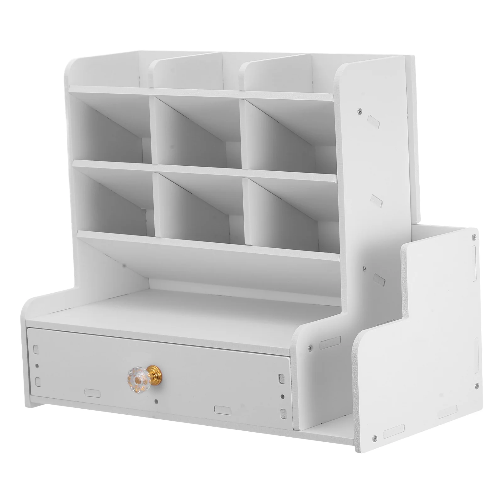 Стеллаж для хранения канцелярских принадлежностей полка декоративный маркер