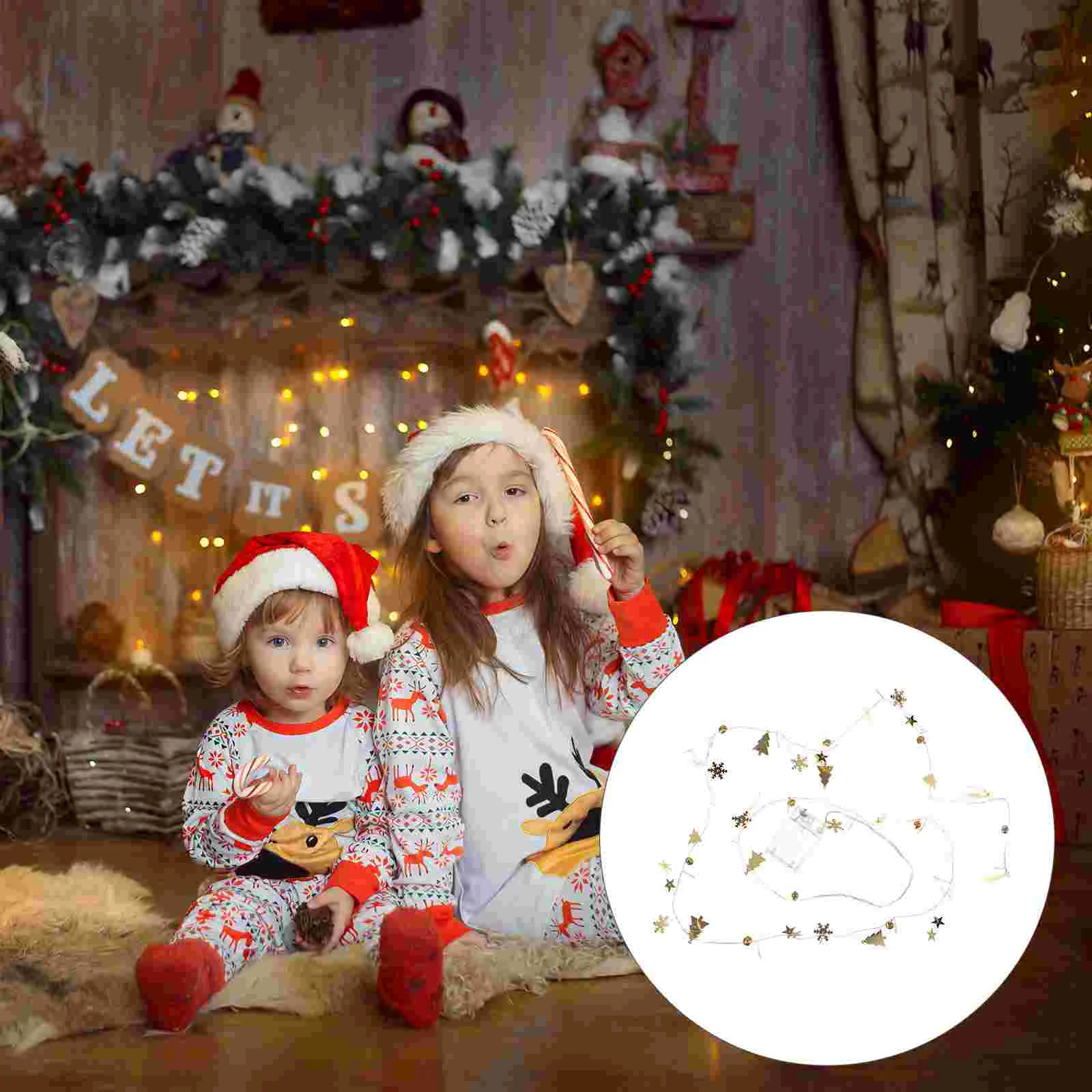 

1pc String Reusable Practical Exquisite Warm Decorative Durable String Lamp String Party Props for Tree