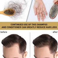 hair darkening moisturizing repair natural mild formula hair cleansing 300ml herbal shampoo plant hair nourishing shampoo