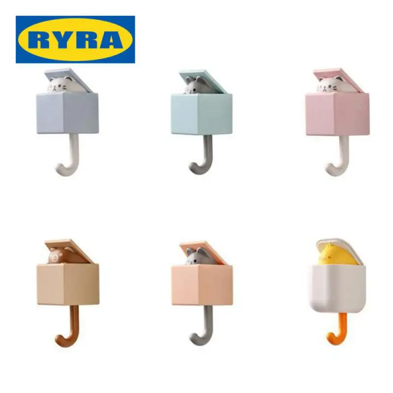

Key Hook Telescopic Animal Animal Universal Hook Hook Up Cartoon Shape Color Household Storage And Storage Utensils Door Hook