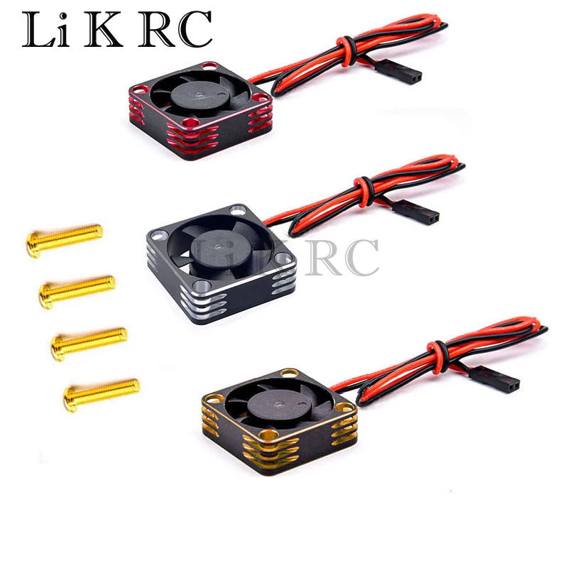 

Aluminium Cooling Fan 28000RPM Heat Dissipation 30mmx30mm for 540 Brushless Motor Drone Accessories RC Parts for slash