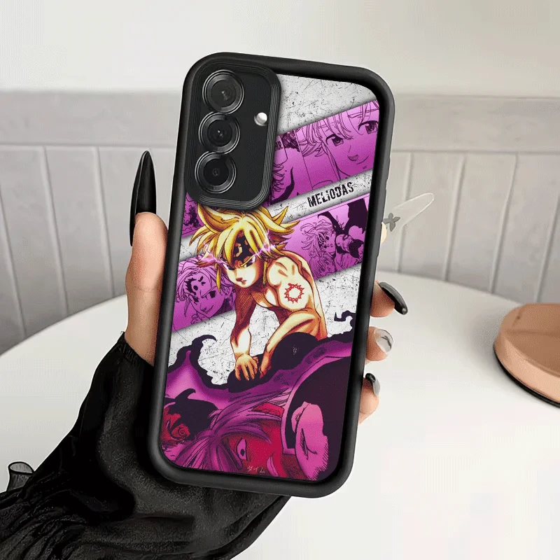 Противоударный чехол для телефона Seven D-Deadlys Sins Meliodas для Samsung A13 A14 A15 A16 A17 A33 A34 A35 A36 A37 A53 A54 A55 A56 A57 A23 (art.: 3920dbbde054e) - 3920dbbde054e