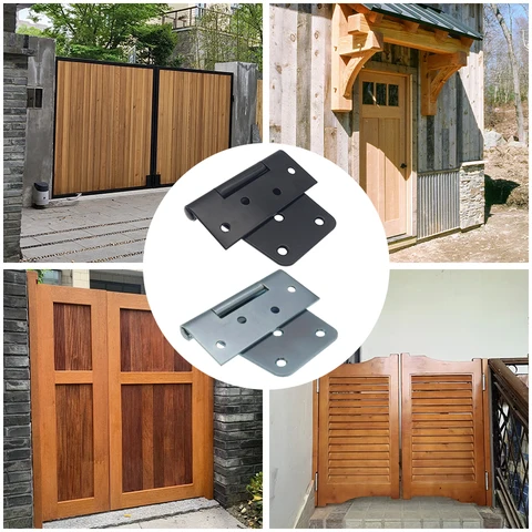 3,5-дюймовая сверхмощная дверная петля, твердая петля для забора, прочная петля для ворот, нержавеющая, водонепроницаемая, для лодочной кабины, дубовая деревянная дверь