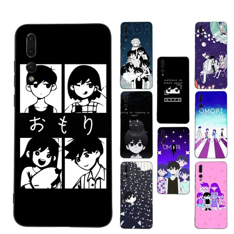 

Omori Game Phone Case Soft Silicone Case For Huawei P 30lite p30 20pro p40lite P30 Capa