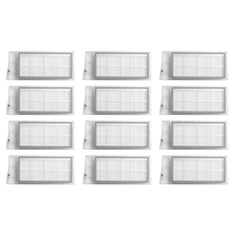 

12PCS HEPA Filter Replacement For Xiaomi ROIDMI EVE Plus Robot Vacuum Cleaner Spare Parts Accessories