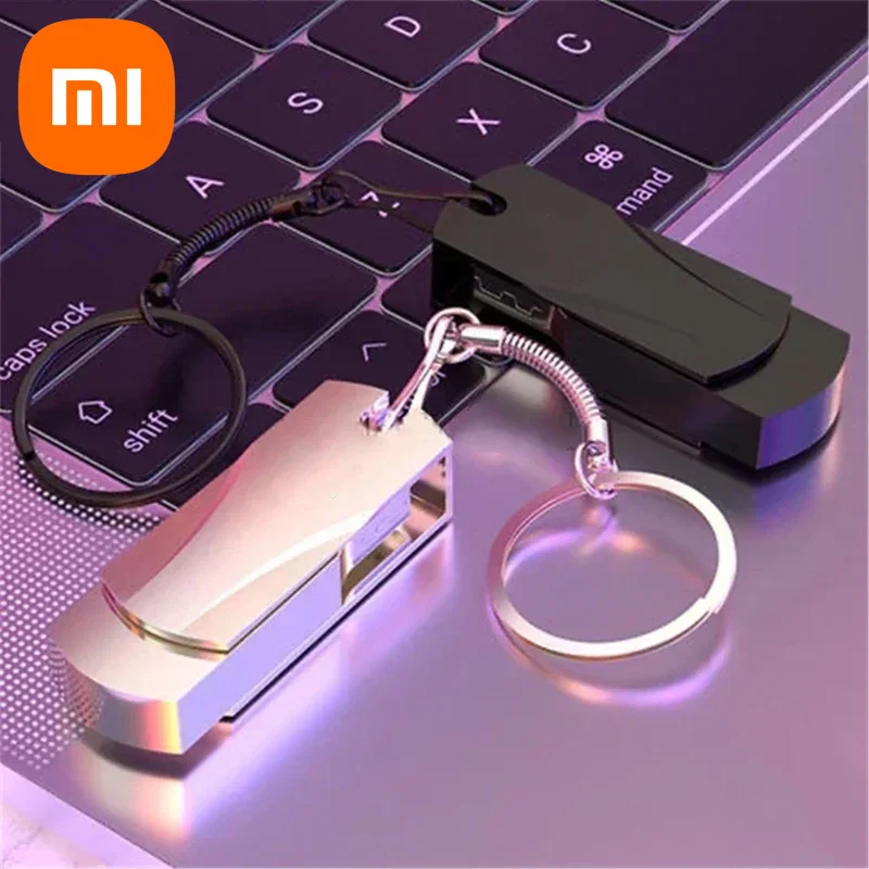 Фото Xiaomi 16 ТБ USB-накопитель Сверхбольшая емкость Водонепроницаемый USB 3.2 Высокоскоростная передача Металлический U-диск 8 ТБ 4 ГБ USB-накопитель №2