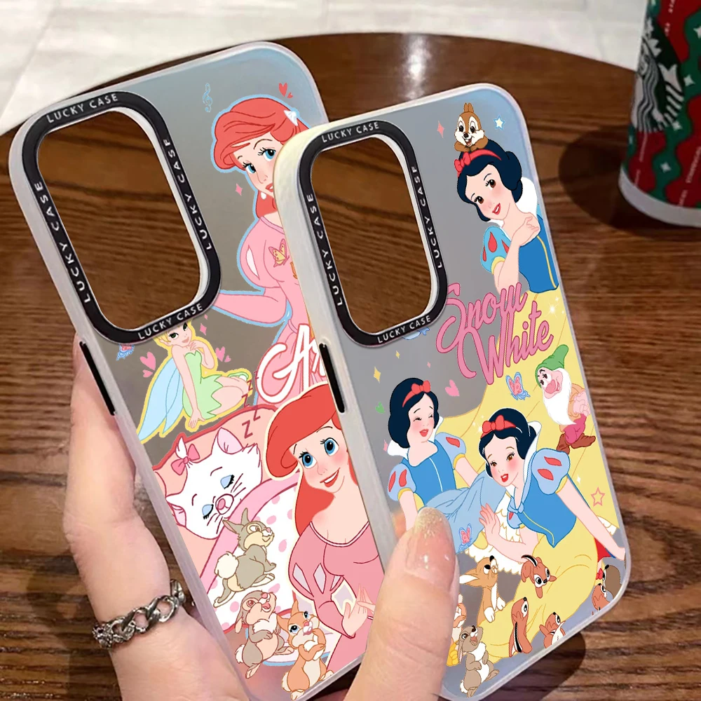 Чехол с мультяшными героями диснеевских принцесс для OPPO A94 A78 A74 A73 A58 A57 A55 A53 A38 A31 A17
