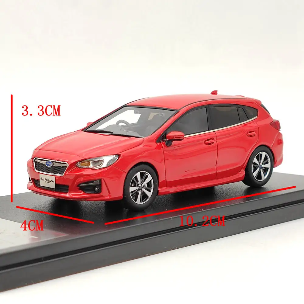 Hi-Story 1/43 2016 для Impreza Sport 2.0i-S EyeSight Red HS190RE смоляная модель автомобиля Ограниченная