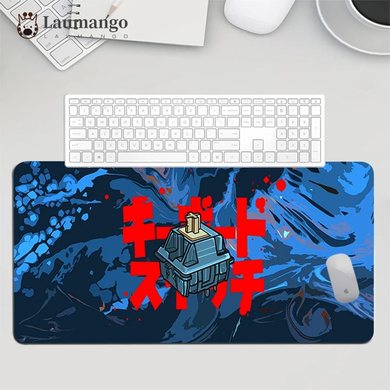 

Резиновый игровой коврик для клавиатуры и мыши в стиле аниме