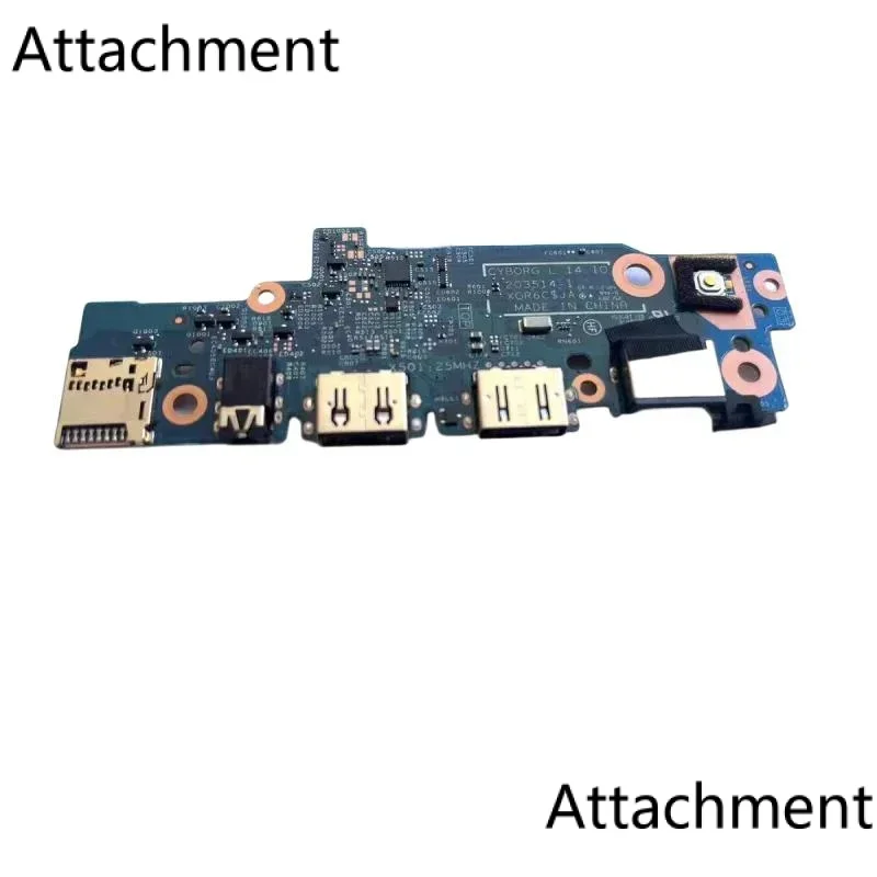 Для Dell Latitude 3420 Right-side IO монтажная плата с SD слотом аудио USB RJ45 F78FC 0F78FC