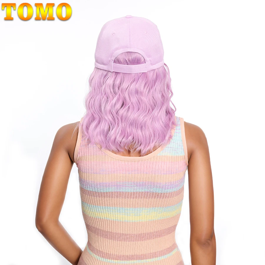 Водонепроницаемая бейсбольная кепка TOMO синтетические удлинители волос с