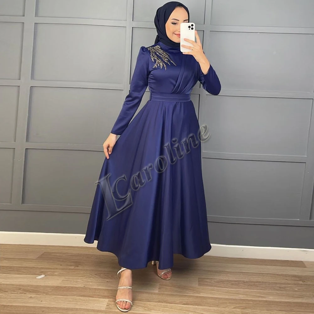 

Женское вечернее платье с длинным рукавом, в обтяжку