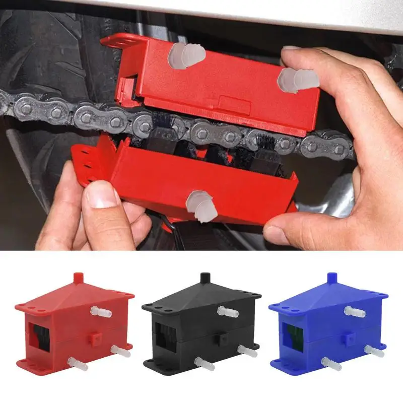 Набор для чистки цепи мотоцикла универсальная щетка