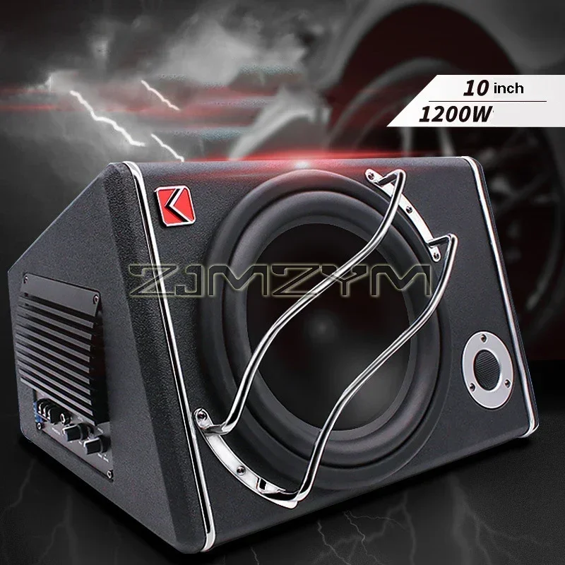 Автомобильный сабвуфер мощностью 1200 Вт с модифицированным высокочастотным