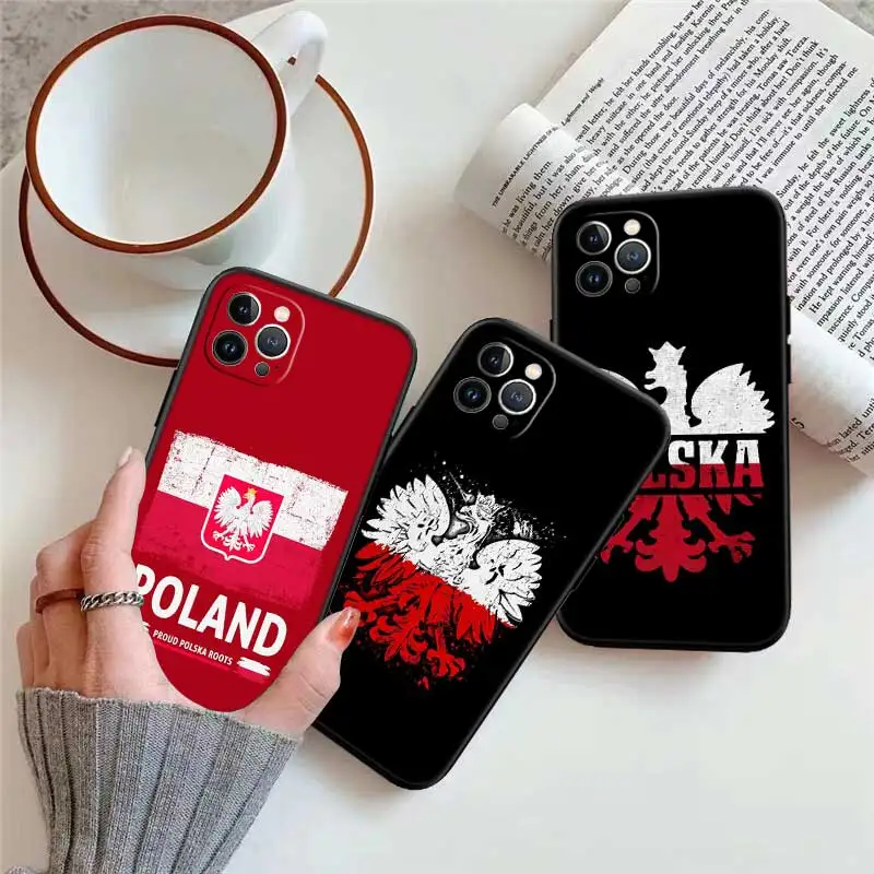 Фото Чехол с флагом Польши HY23 для Motorola Edge 60 60s 70 G86 G56 G54 E14 G04S G45 G54 G64 S30 S50 X30 X40 X50 Ultra Pro Power №5