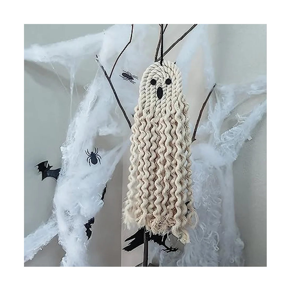 Страшные украшения на Хэллоуин подвесной призрак подвеска в виде скелета