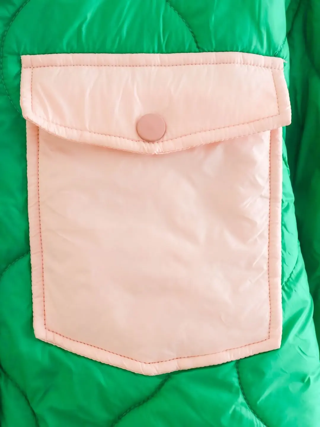 2022 Autumn New Fashion Green Cotton Coat Padded Jacket Women Winter Coat Women