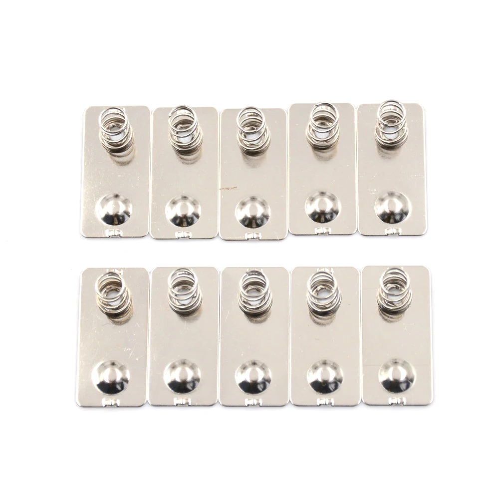 

10Pcs AA Battery Positive Negative Conversion Spring Contact Plate For The 5th Battery AA Battery Spring 27x11.6mm