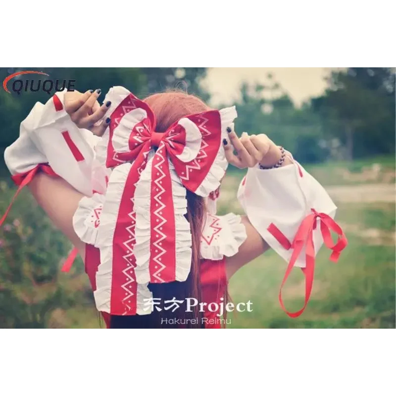 Костюм для косплея из аниме Проект Touhou женская форма Hakurei Reimu Mikofuku полный комплект