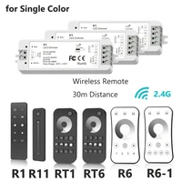 v1 wifi wireless led dimmer controller with switchtouch 2 4g rf remote for smd 5050 3528 led strip dimming led light room decor