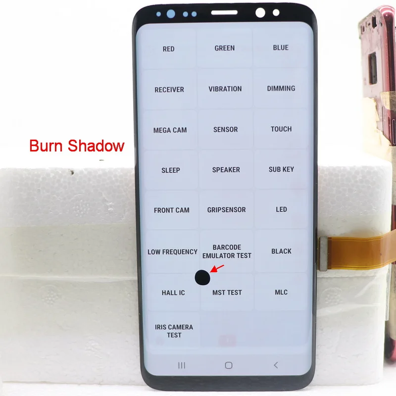 Фото ORI 120HZ AMOLED LCD-дисплей для Samsung Galaxy S8 G950, сенсорный экран в сборе №2