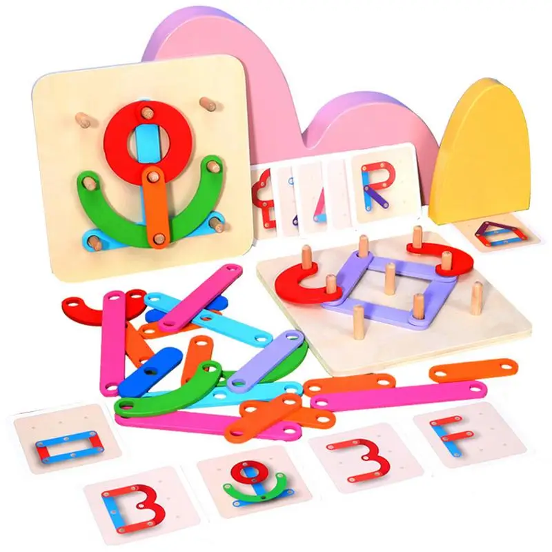 

3D пазл для малышей, головоломки, технические игры, головоломки, игрушки для детей, мультяшный столб, Детские Ранние развивающие игрушки для мозга