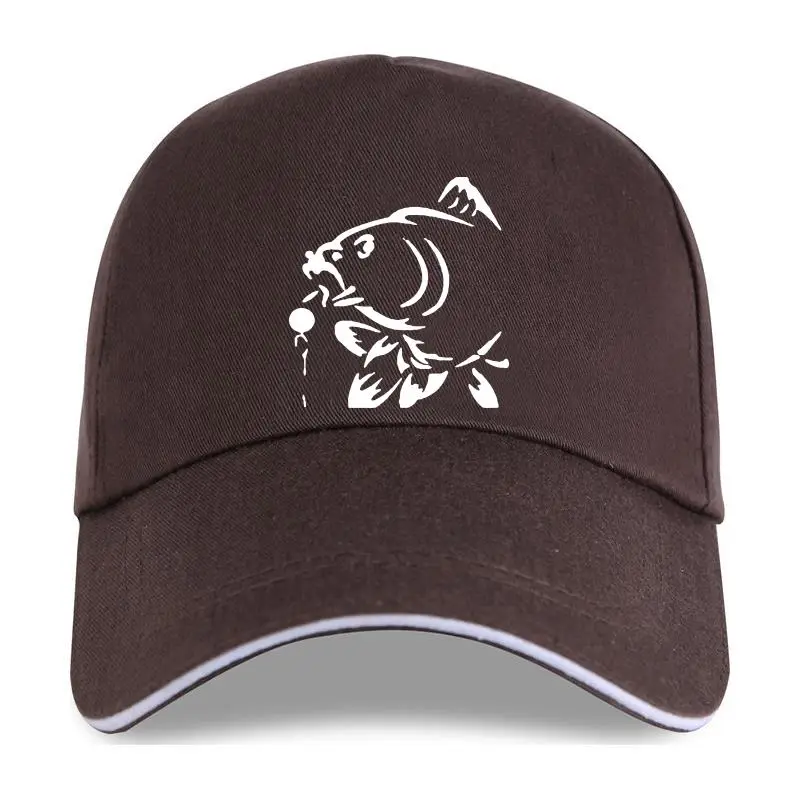 

new cap hat 2021 Carp Fish Fishing Funny Men Baseball Cap Hip Hop Oversized Cotton