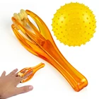 Массажер роликовый расслабляющий стальной шариковый, массажер для рук и шеи, снятие стресса, разблокировка головы врача, 2 шт.