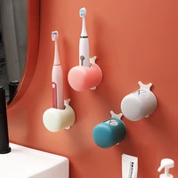 cute snails electric toothbrush holder home bathroom toothbrush rack wall mounted storage rack stand holder bath accessories