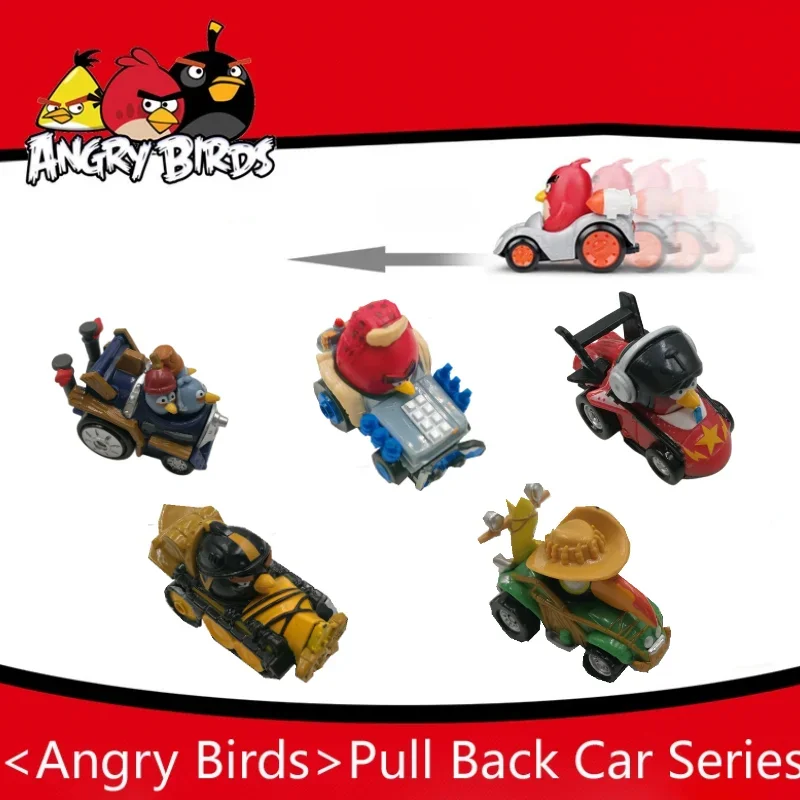 Фото Hasbro Angry Birds 2, классическая киноигра, тематическая серия, игрушка из АБС-пластика, мини-фигурка, модель автомобиля, игрушки, настольное украшение для детей, подарки №1