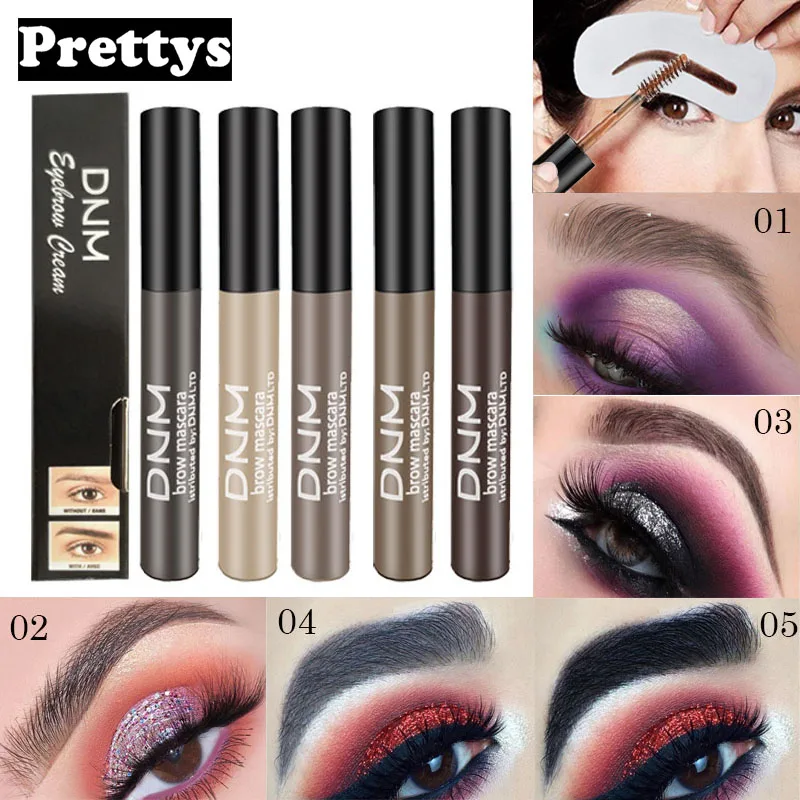 

NewAdvanced 5Color Eyebrow Dyeing Cream Delicate Natural Long-Lasting Easy To Color Waterproof Sweat-Proof Makeup-Free Cosmetics