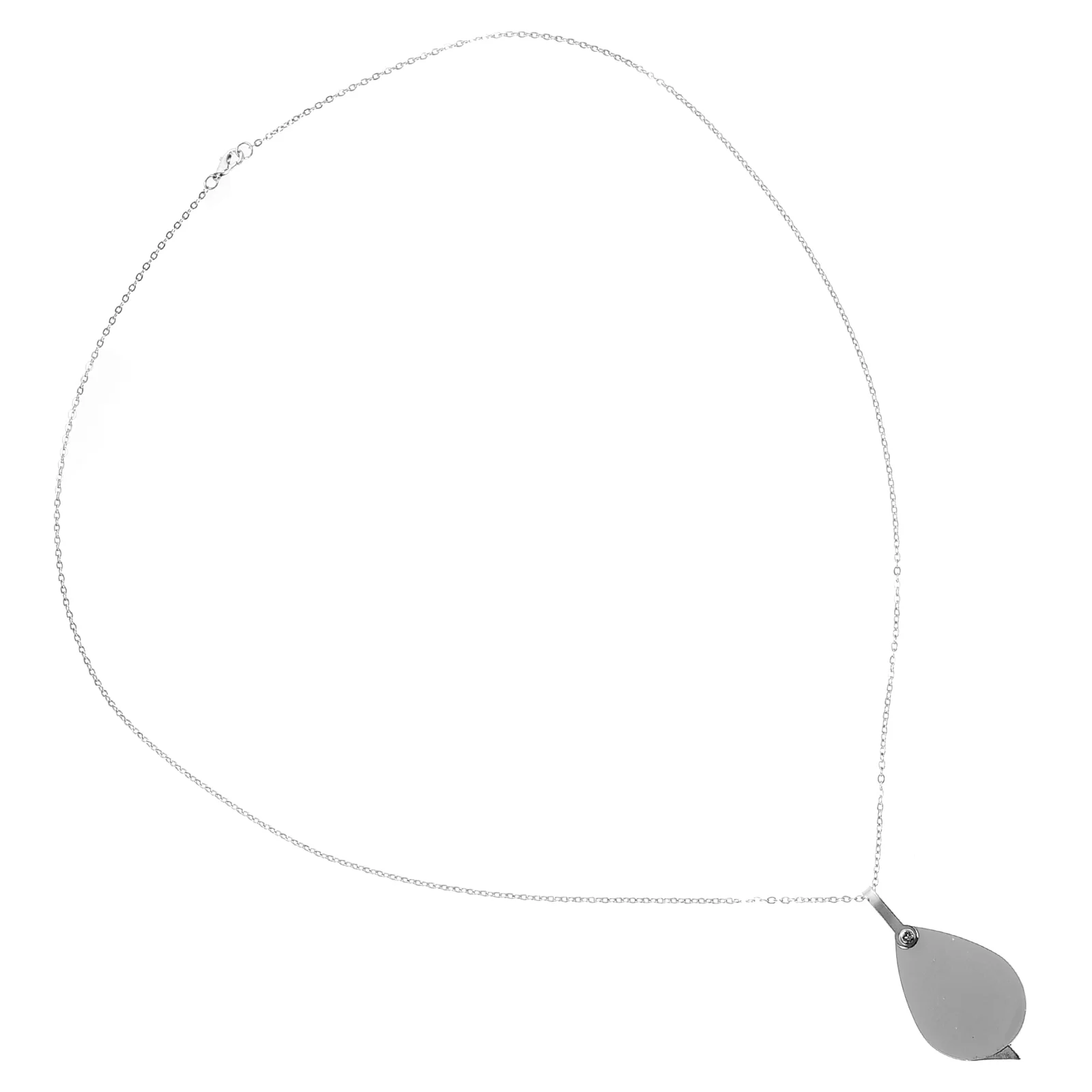 Ожерелье увеличительное стекло красная подарочная лупа монокль линза карманная