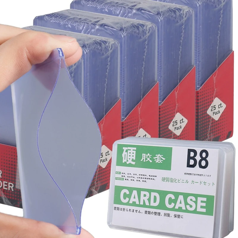 1/20 шт. прозрачные водонепроницаемые чехлы для кредитных карт