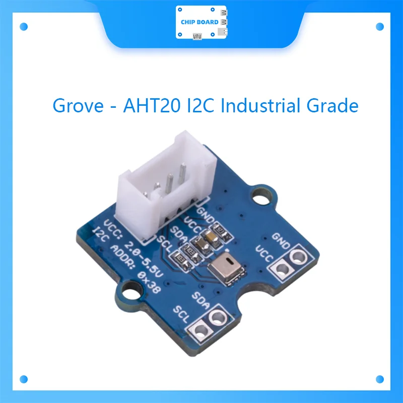 

seeed Grove - AHT20 I2C Industrial Grade Temperature and Humidity Sensor