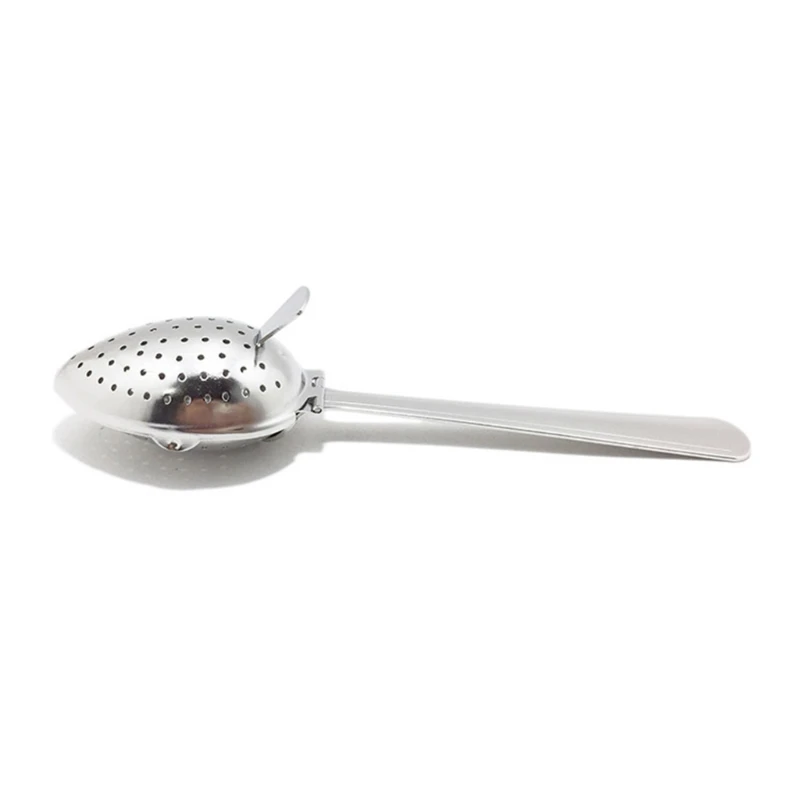 

Tea Strainer Infuser Stainless Steel Filter Holder Handle