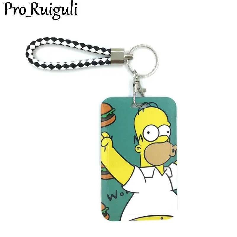 

Funny Cartoon Characters Art Cartoon Anime Fashion Lanyards Bus ID Name Work Card Holder Accessories Decorations Kids Gifts