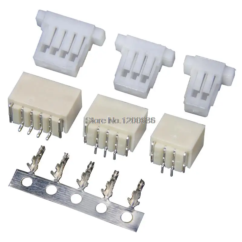 

10 set JST SH1.0 Connector 1.0mm Pitch SMT Vertical Socket+Housing+Terminals 2P 3P 4P 5P 6P 7P 8P 9P 10P 11P 12P